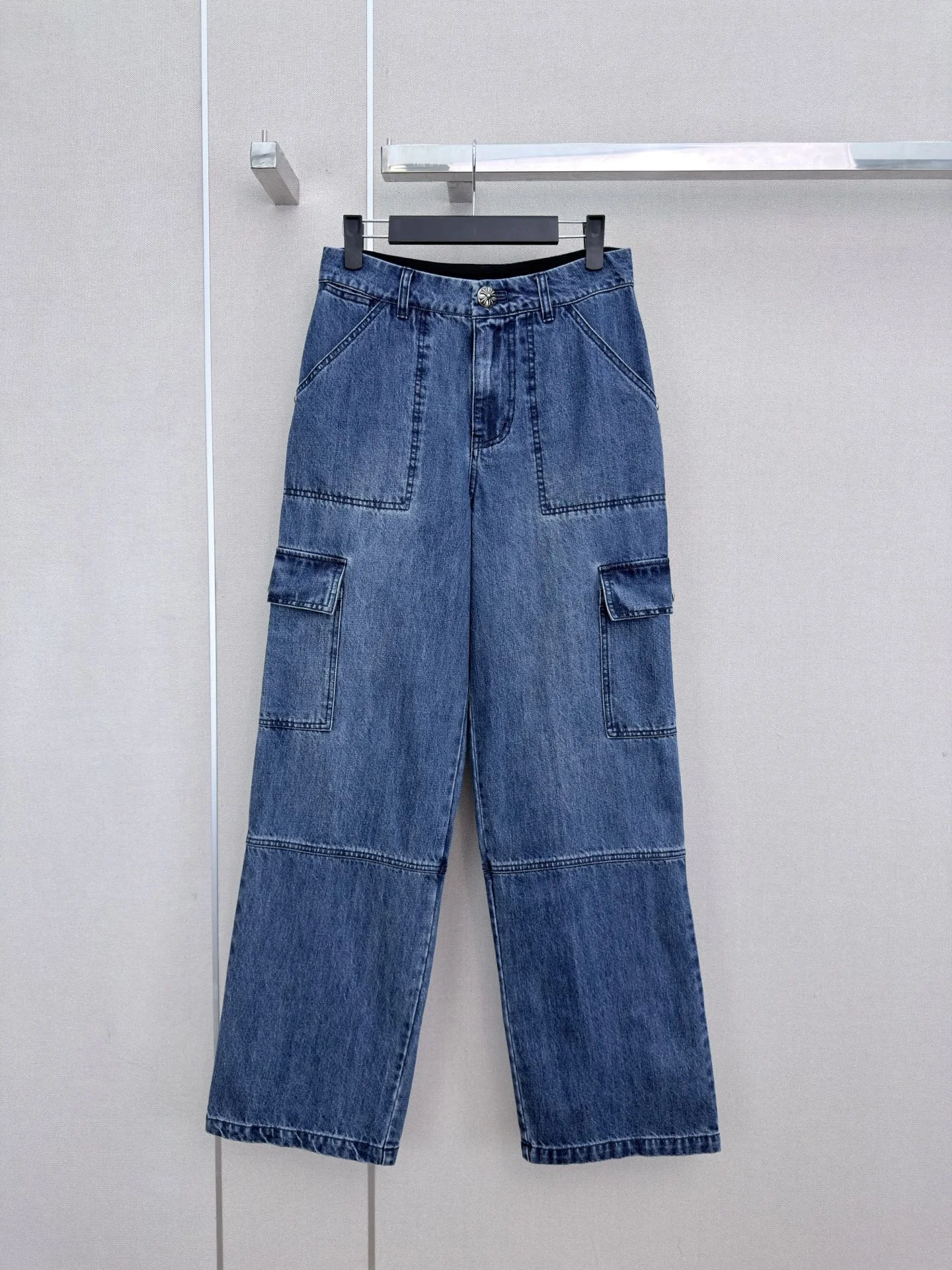 カジュアル カーゴデニムパンツ クロムハーツ ジーンズ 偽物 合わせやすい