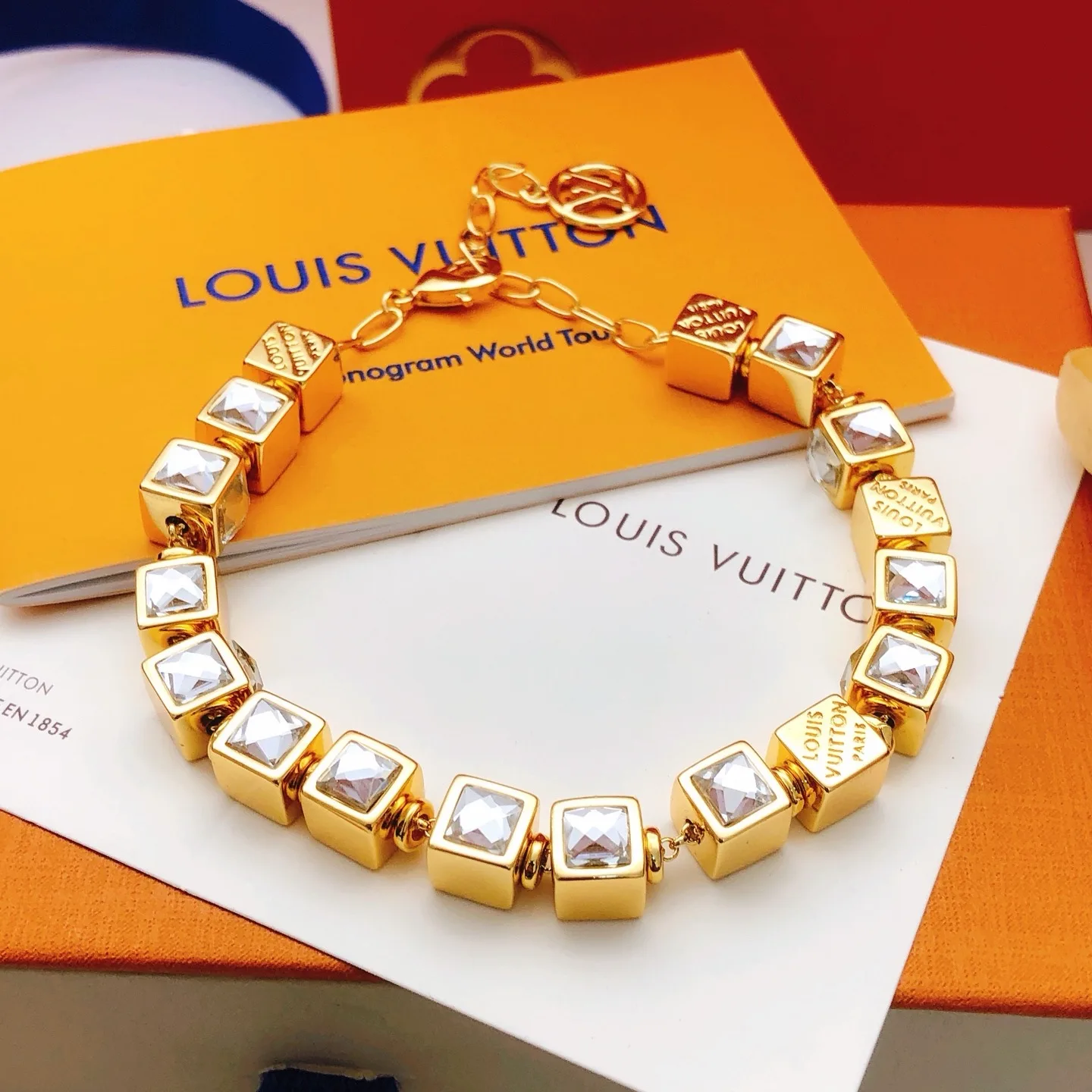 M04126 ブレスレット・LV キューブ ルイ・ヴィトン ブレスレット 偽物