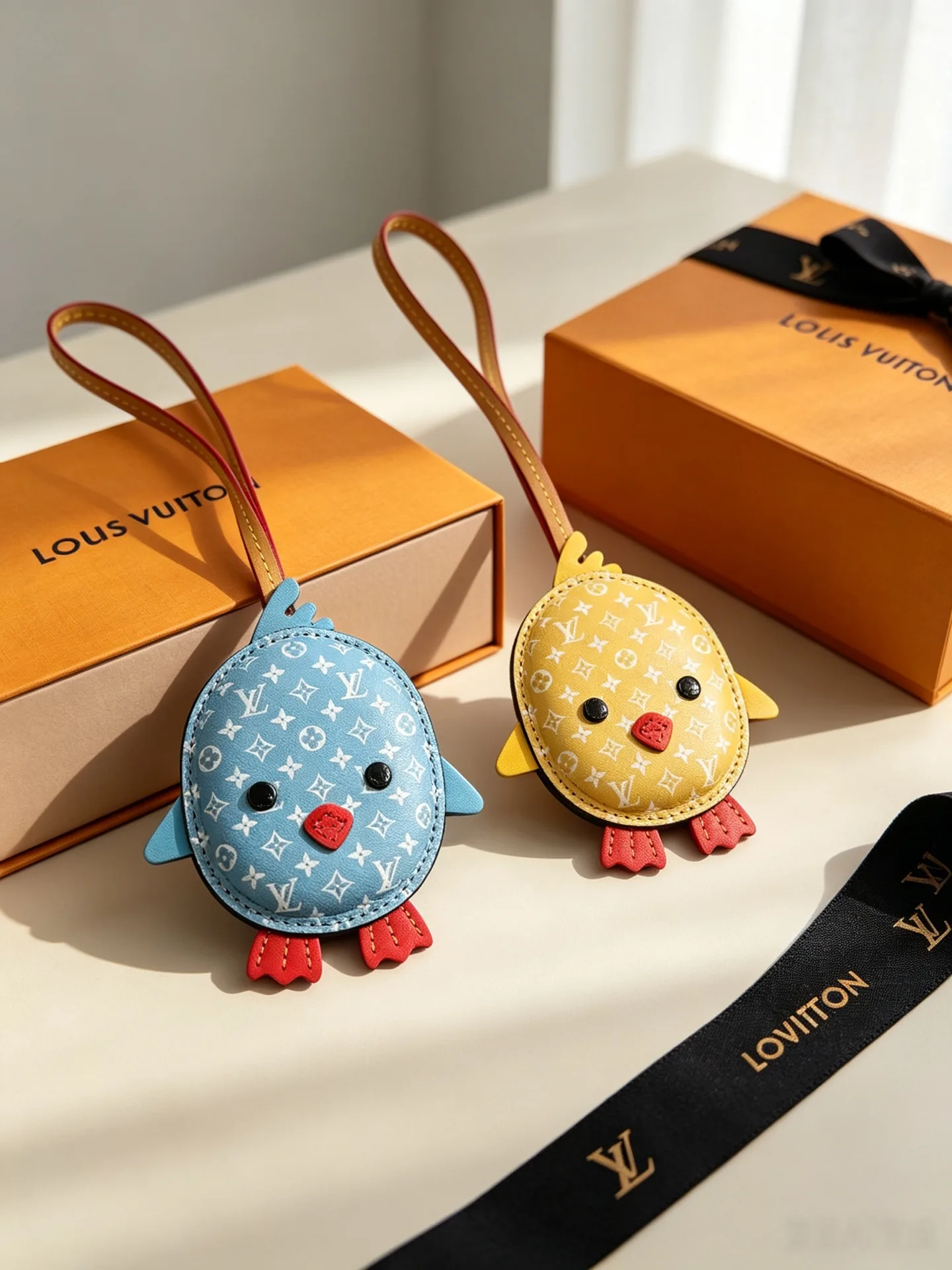 M02555 バッグチャーム・LV プルチーノ ルイ・ヴィトン キーホルダー 偽物