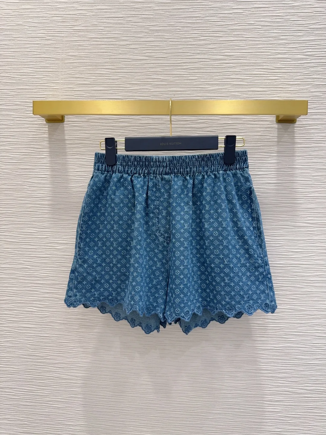 モノグラム・デニム ミニショートパンツ ルイ・ヴィトン パンツ コピー 合わせやすい