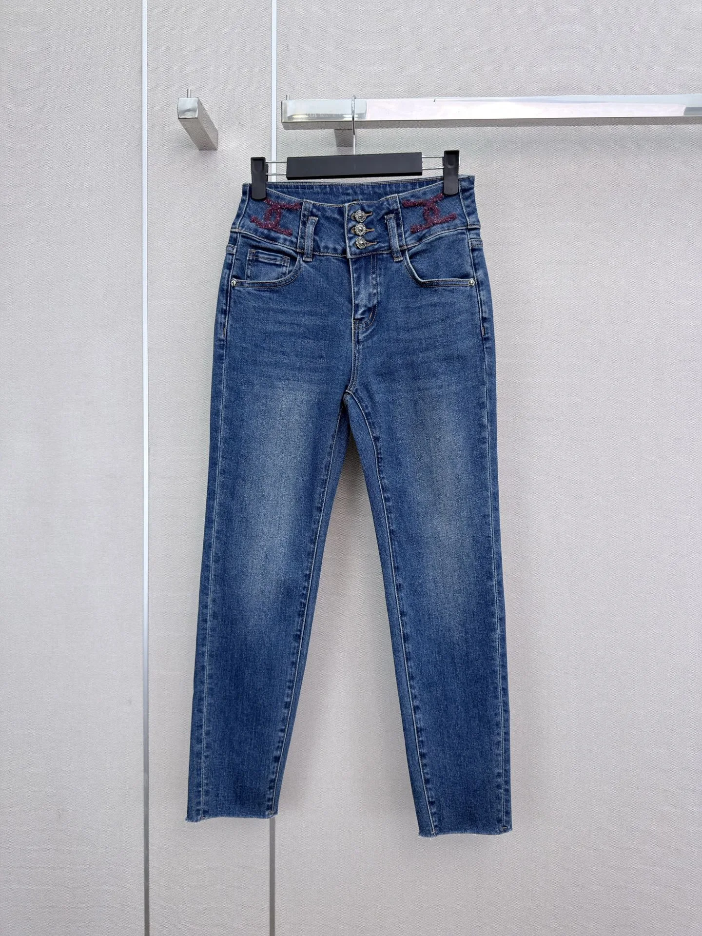 おしゃれ ハイウエスト デニムパンツ シャネル ジーンズ コピー レディース