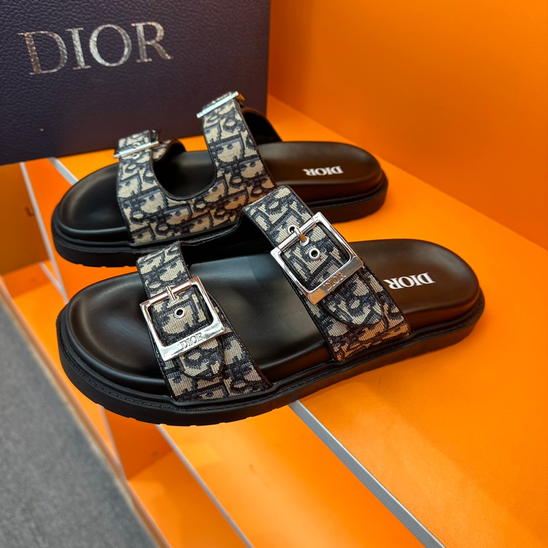 クリスチャン・ディオール サンダル 偽物 メンズ Dior Aqua サンダル