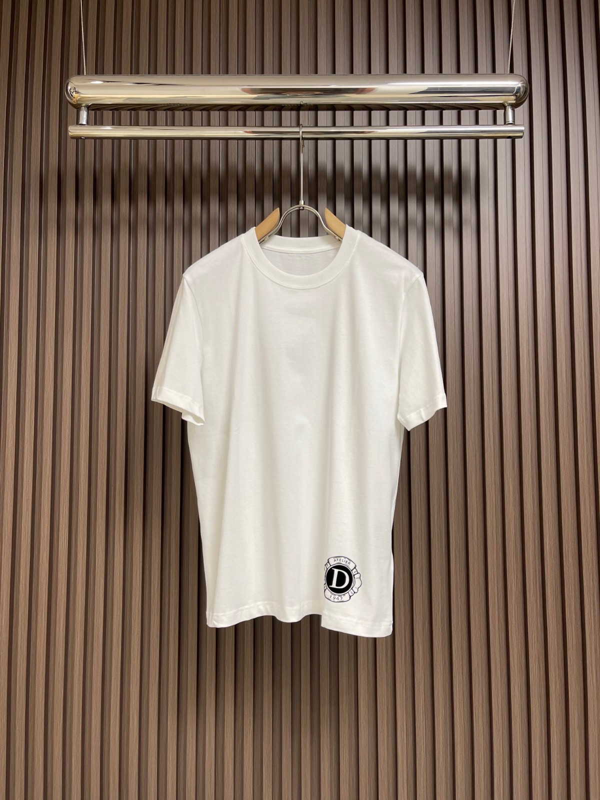 カジュアル コットンジャージーTシャツ クリスチャン・ディオール 半袖Tシャツ コピー ホワイト